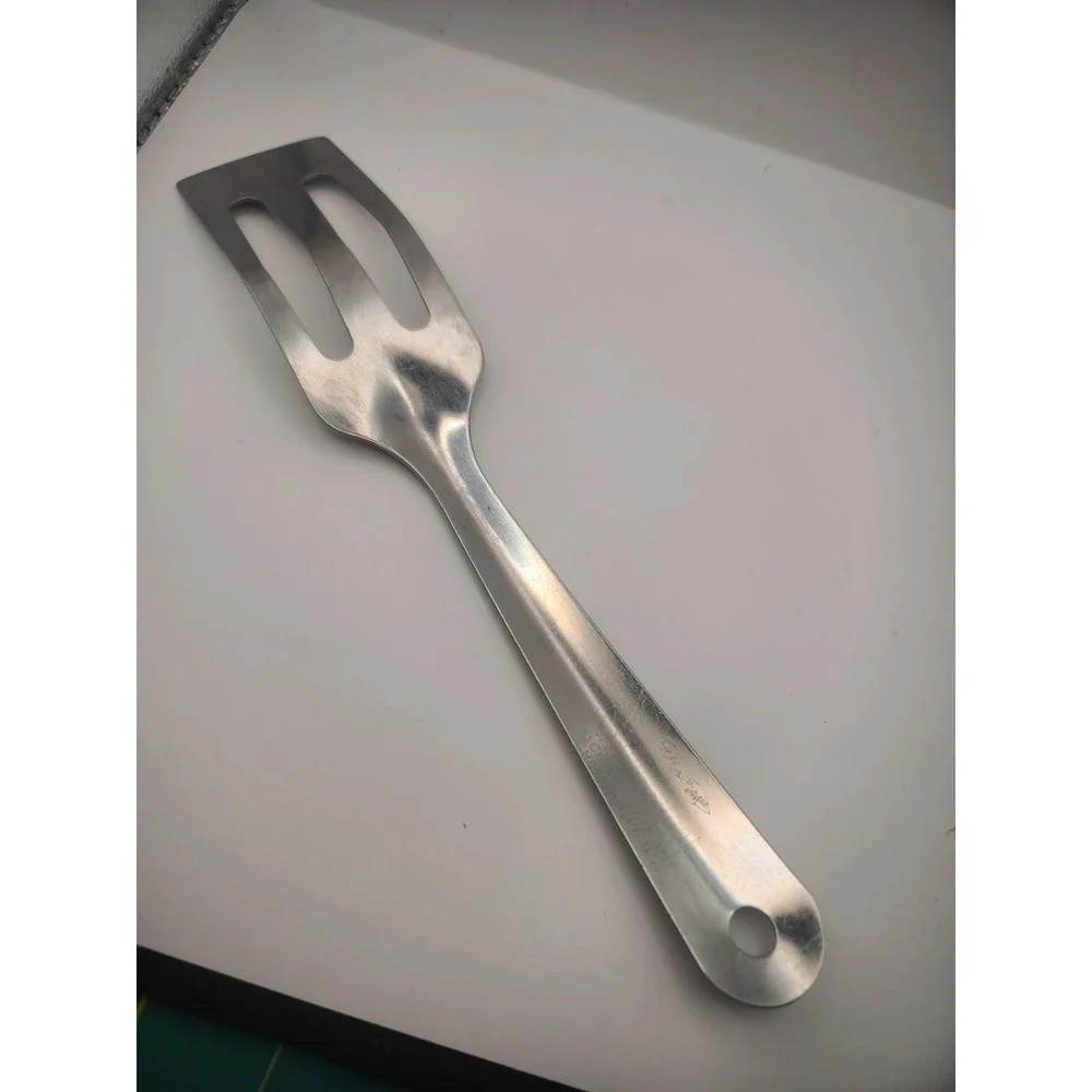 Vintage ACE Servespoon Slotted Small Serving Spatula Stainless Steel 9